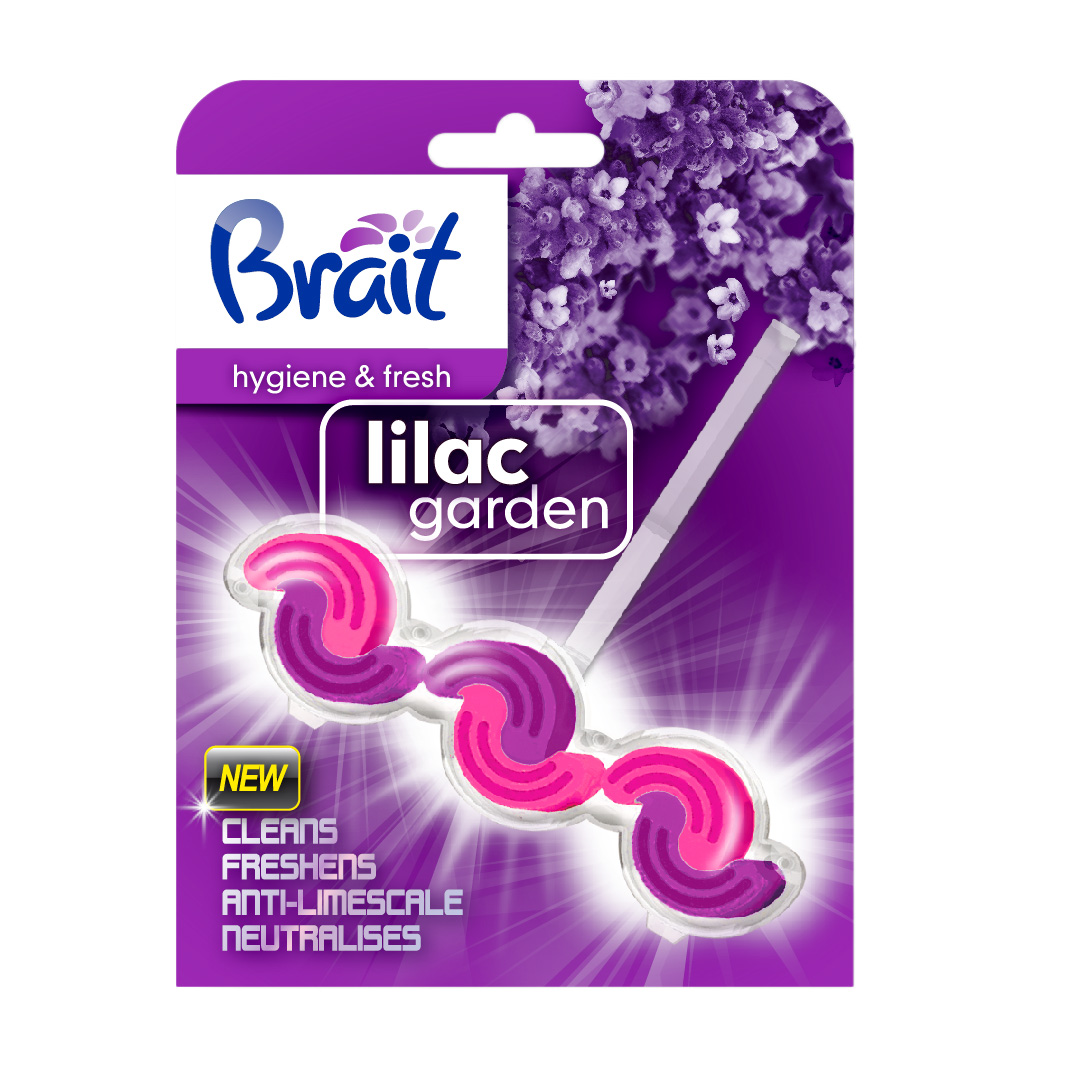 Туалетний блок Brait Lilac Garden, 45 г